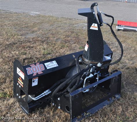 eskrine 2010 skid steer snow blower|used erskine 72 snowblower for sale.